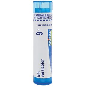 Boiron Iris Versicolor 9C for Heartburn & Headaches - 80 Pellets