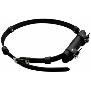 Samurai Sword Katana Medieval Anime Sword Two Buckle Leather Frog Holster Holder Leather Belt Accessories Adjustable