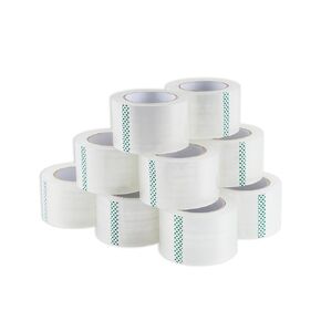 Lichamp Clear Packing Tape, 12 Rolls Heavy Duty Packaging Tape Refill for Moving Boxes, Mail Shipping Supplies, 3 inch x 90 Yard x 3 Mil