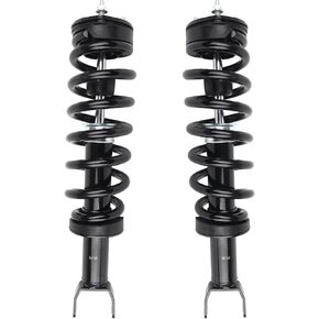 Autoround Pair 172292 Front Complete Shock Absorber Compatible with Ram 1500 2011-2018, Dodge Ram 1500 2009-2010, Ram 1500 Classic 2019-2023, Left & Right Struts with Coil Spring Assembly