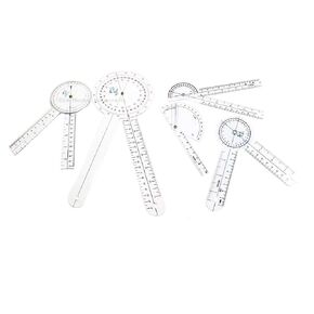 EMI 5 Piece Goniometer Set - 12 inch, 8 inch, 6 inch, Finger, and 180 Degree EGM-512