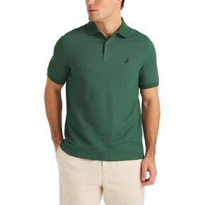 Nautica Men's Sustainably Crafted Classic Fit Deck Polo