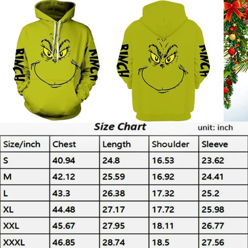 Unisex 3D Print Stylish Hoodies Christmas Funny Casual Pullover Christmas Hoodie Sweatshirt Couples Men Women in Saudi Arabia