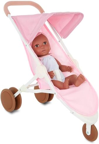 LullaBaby - حزمة ملحقات دمية طفل مقاس 14 بوصة - مجموعة رعاية الحضانة - كرسي مرتفع، روضة أطفال وعربة أطفال - ألعاب التظاهر - للأطفال من عمر 2 فما فوق - مجموعة لعب حضانة بيبي دول in Saudi Arabia
