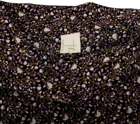 by Thrive Ethical Fashion Womens Handcrafted Above-The-Knee Adjustable Tie Wrap Skirt, Covers Up to 50 Inches in Saudi Arabia