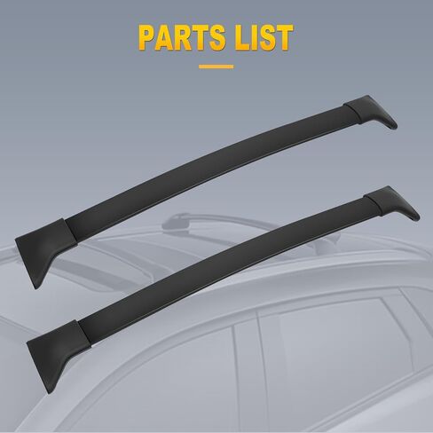 OCPTY Roof Rack Cross Bars Fit for Mazda CX-3 2016 2017 2018 2019 Cargo Bars for Cargo Carrier Bag Luggage Kayak Canoe Bike Snowboard Skiboard in Saudi Arabia