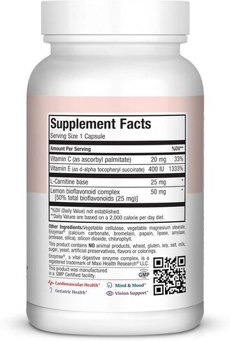 Maxi Health Circu-E 400 IU - فيتامين E الطبيعي - دعم نظام الدفاع في الجسم - 60 كبسولة - موافق للشريعة اليهودية in Kuwait