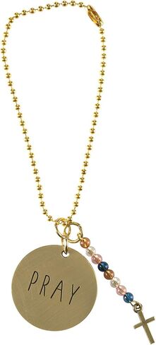 I Said A Prayer 6 Inch Metal Auto Mirror Honing Car Charm in Saudi Arabia