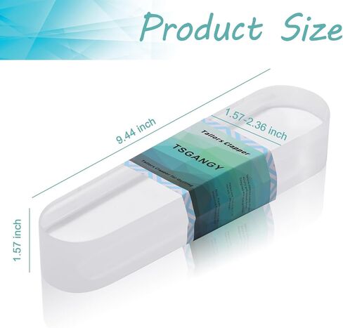كلابر اللحف الصلب الاحترافي متعدد الأغراض متين لكي التماس لإعداد طيات القماش وخياطة الملابس والتجاعيد in Kuwait