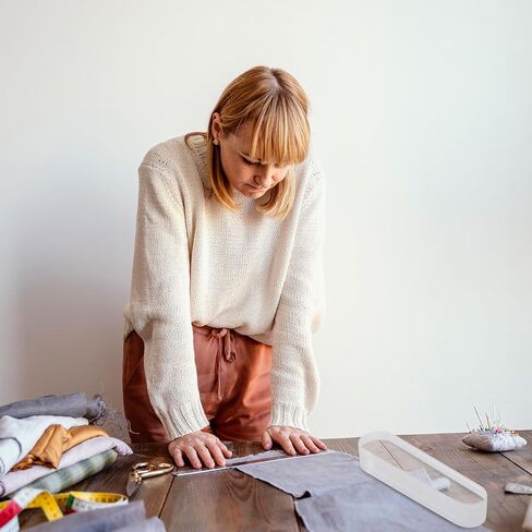 كلابر اللحف الصلب الاحترافي متعدد الأغراض متين لكي التماس لإعداد طيات القماش وخياطة الملابس والتجاعيد in Kuwait