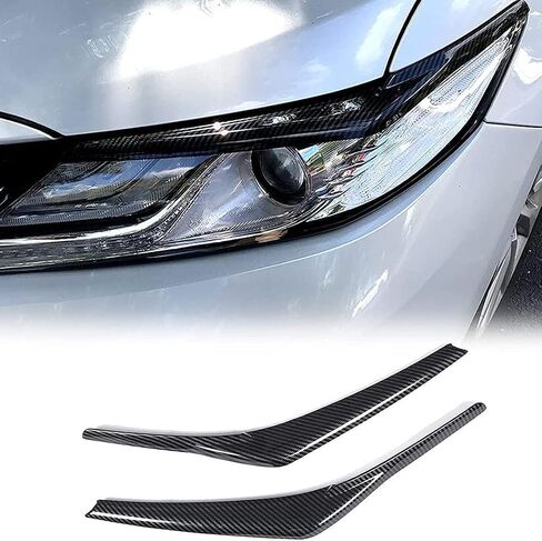 GXARTS 2 قطعة من ألياف الكربون غطاء الجفن الأمامي غطاء الحواجب متوافق مع Toyota Camry LE XLE SE XSE Hybrid 2018 2019 2020 2021 2022 2023 in Saudi Arabia