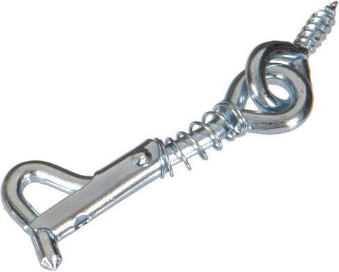 Hardware Essentials 851928 Safety Hook and Eye Latch Zinc 2-1/2" in Saudi Arabia