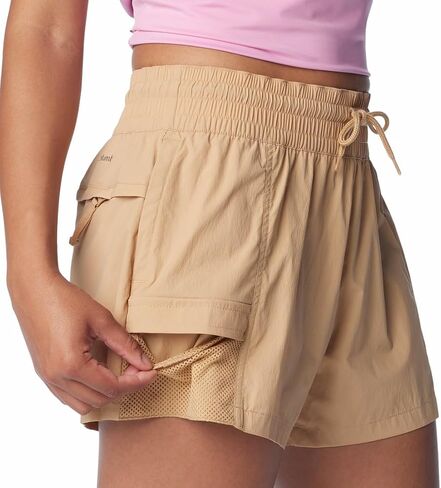 Columbia Women's Boundless Trek Active Shorts (US, Alpha, Small, Regular, Regular, Canoe) in Saudi Arabia