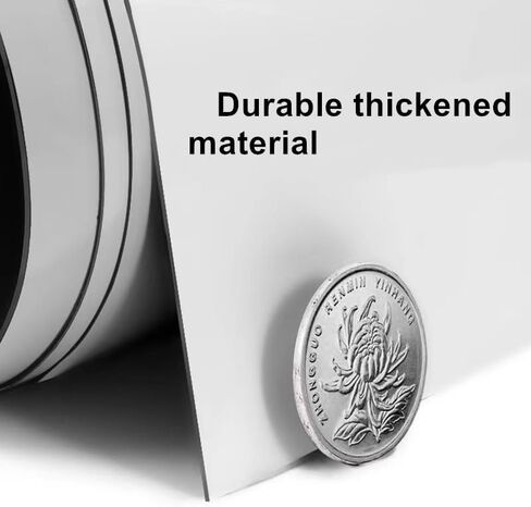 ملصق سبورة بيضاء مغناطيسي قابل للإزالة للمسح الجاف مقاس 36 × 48 بوصة للجدار، ذاتي اللصق، قشر والصق، مغناطيس علامة منفضة مغناطيسية إضافية in Kuwait