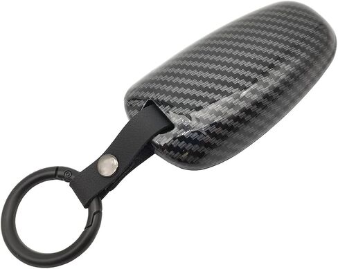 ABS Carbon Fibre Protector Key Fob Cover Case Keychain fit for Hyundai Sonata Santa fe Tucson Keyless Entry Key Fob in Saudi Arabia