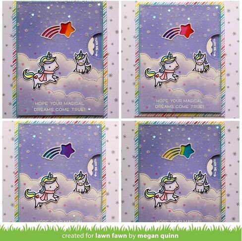 Lawn Fawn Clear Stamps 4"X6"-Say What? Christmas Critters -LF1778 in Saudi Arabia