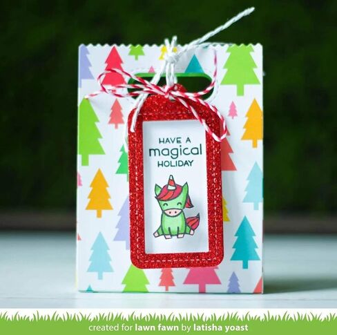 Lawn Fawn Clear Stamps 4"X6"-Say What? Christmas Critters -LF1778 in Saudi Arabia