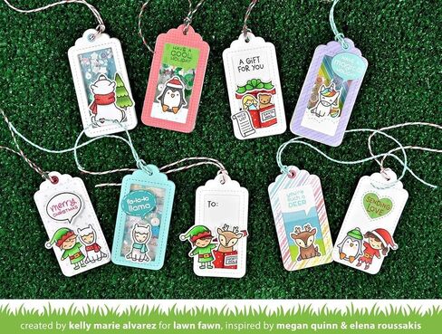 Lawn Fawn Clear Stamps 4"X6"-Say What? Christmas Critters -LF1778 in Saudi Arabia