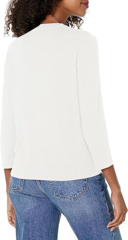 Vince Women's Bracelet Sleeve Henley in Saudi Arabia