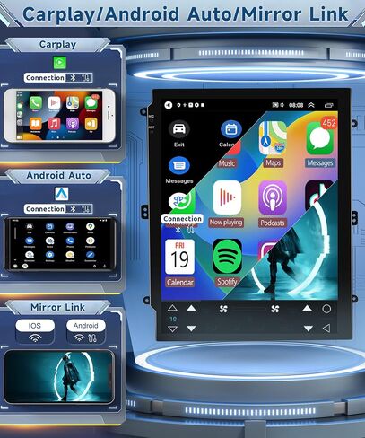 Android Car Stereo Radio for Lexus IS250 2006-2012 Carplay, 2G+64G Rimoody 9.7 Inch Touch Screen GPS Navigation Bluetooth FM HiFi WiFi Mirror Link Android Auto Backup Camera in Saudi Arabia