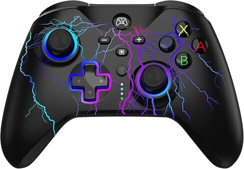 YUDEG Switch Controller, RGB LED Wireless Pro Controllers Joystick Compatible with Switch, 2 Pack in Kuwait