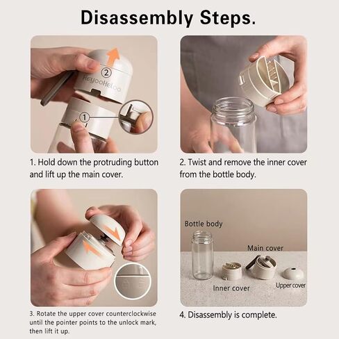 Precision Salt Dispenser with Moisture-Proof Glass Seasoning Jar,Perfect for Salt, Spice, Pepper (L) in Saudi Arabia