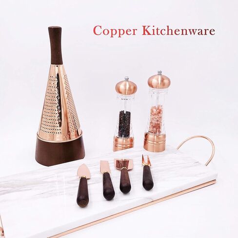 8inches Salt and Pepper Grinders Refillable Set, Clear Ceramic Peppercorns Sea Salt Mill with Adjustable Coarseness, for Kitchen Restaurant by DEERLET (2pcs) in Saudi Arabia