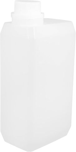 ULTECHNOVO Hdpe زجاجة جانبية زجاجات بلاستيكية فارغة، أباريق جالون فارغة، أباريق شراب بلاستيكية، 1 لتر، إبريق بلاستيكي، حاوية حليب بلاستيكية، أباريق بلاستيكية فارغة، أباريق مياه بلاستيكية، علبة فارغة للسيارة البيضاء in Kuwait