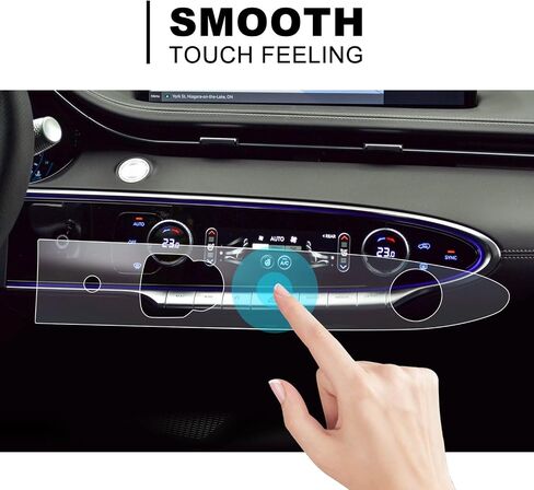 LFOTPP 2022 2023 2024 Genesis GV70 Screen Protector for Climate Control [2022 2023 2024 GV70 2.5T, 3.5T] Touch Display Center Touchscreen 2022 2023 2024 Genesis GV70 Accessories(Climate PET) in Saudi Arabia