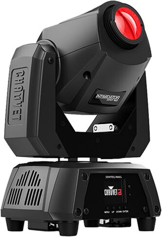 Chauvet DJ Intimidator Spot 110 10-Watt Moving Head LED Spotlight Bundle with 2 DMX Cables and Austin Bazaar Polishing Cloth in Saudi Arabia