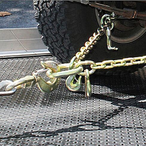 5/16" Tow Hook Chain Hook Grade 80 Chains Slip Hook Chain Trailer Hook Chain Trailer Safety Chain with Clevis Snap Hook, 18,800 lbs Tow Hook Chain in Saudi Arabia