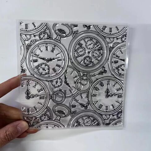 كرافت خمر ساعة ختم واضح لصنع بطاقة الديكور وسكرابوكينغ in Kuwait