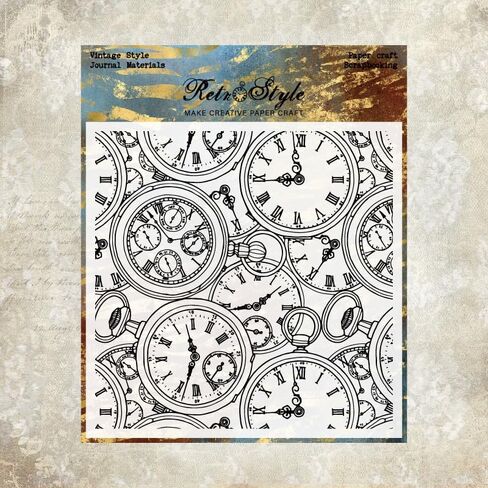 كرافت خمر ساعة ختم واضح لصنع بطاقة الديكور وسكرابوكينغ in Kuwait