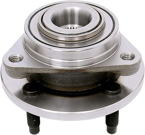 HICKS 513205 Front Wheel Hub Bearing Assembly Compatible with 05-10 Chevy Cobalt, 03-07 Saturn ION, 07-10 Pontiac G5, 4-Lugs Non-ABS Models in Saudi Arabia