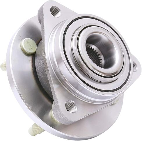 HICKS 513205 Front Wheel Hub Bearing Assembly Compatible with 05-10 Chevy Cobalt, 03-07 Saturn ION, 07-10 Pontiac G5, 4-Lugs Non-ABS Models in Saudi Arabia