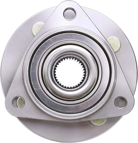 HICKS 513205 Front Wheel Hub Bearing Assembly Compatible with 05-10 Chevy Cobalt, 03-07 Saturn ION, 07-10 Pontiac G5, 4-Lugs Non-ABS Models in Saudi Arabia