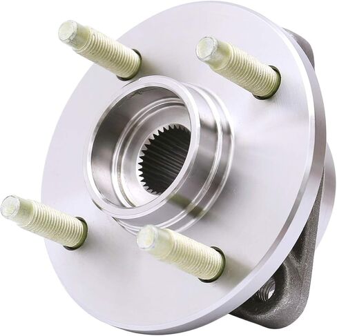 HICKS 513205 Front Wheel Hub Bearing Assembly Compatible with 05-10 Chevy Cobalt, 03-07 Saturn ION, 07-10 Pontiac G5, 4-Lugs Non-ABS Models in Saudi Arabia