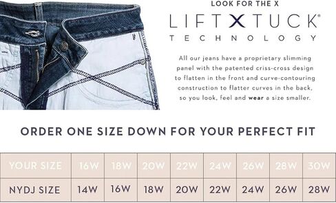 Nydj Womens Plus Size Wide Leg Pedal Pusher Jeans In Seline in Saudi Arabia