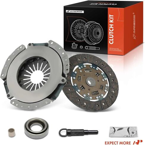 مجموعة قابض ناقل الحركة A-Premium متوافقة مع Nissan Frontier 1998-1999، Pickup 1996-1997، 2.4L، Standard Duty، استبدال # L06059 in Saudi Arabia
