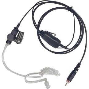 CLP1010e Walkie Talkie Earpiece with Mic CLP1080e Acoustic Tube Ear Piece Two Way Radio hHeadset for CLP-1010e CLP-1080e CLP1040e CLP1060e CLP1083e CLP446 CLP446e CLPe446 UHF Radios (1)