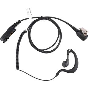 XPR3500e Earpiece Headset G Shape with Mic Compatible with Motorola XPR3300 XPR3300e XPR3500 Walkie Talkie