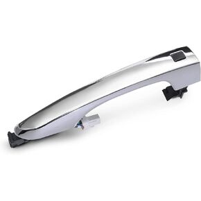 JDMON Compatible with Exterior Chrome Door Handle Hyundai Tucson 2016 2017 2018 2019 16 17 18 19 Replaces 82661D3710 82661-D3710 Front Right Passengers Side
