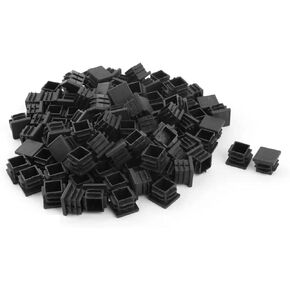 Square Plastic Plug, 3/4 Inch POCADOM 50Pcs Tubing Plug Cap Tubing End Cap Chair Glide Insert Finishing Plug