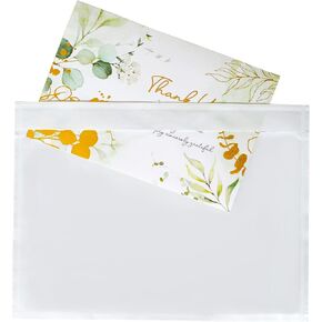 1000 PCS 7.5"x 5.5" Clear Self-Adhesive Packing List Envelopes - Plastic Shipping/Mailing Pouch Enclosed Bags for Packing Slips Invoice Label
