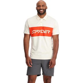 Spyder Mens Olson Golf Polo Short Sleeve Shirt