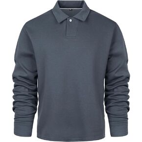 Polo Shirts for Men Long Sleeve Soft Collared Golf Shirts Long Sleeve Shirts for Men
