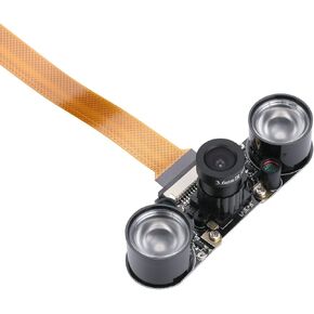 Raspberry Pi Zero W Camera Module Night Vision with 3.6mm Adjustable Focal Length 2pcs IR Sensor LED Light Raspberry Pi Zero Adjustable Camera
