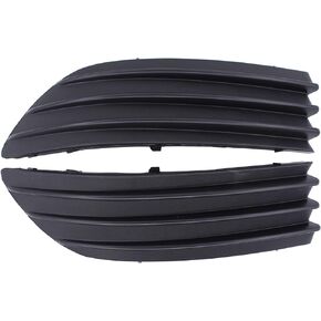 NewYall Set of 2 Left and Right Front Bumper Fog Light Grille Panel Filler Cover