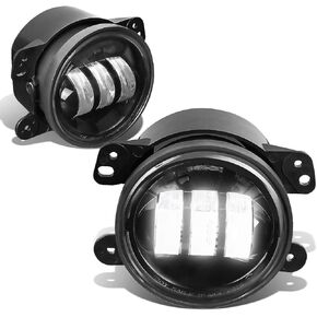 DNA MOTORING FL-ZTL-308-CH Projector LED Fog Light Driver & Passenger Side [Compatible with 11-13 CT200h / 11-14 IS250 IS350 / 13-15 GS350]