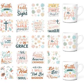 UV DTF Cup Wraps - Mama UV DTF Transfer Sticker for Mug, Water Bottle, Butterfly, Rainbow, Leopard Print Design, DIY Gift for Notebook, Laptop, Car, Waterproof Rub on Transfer Decal